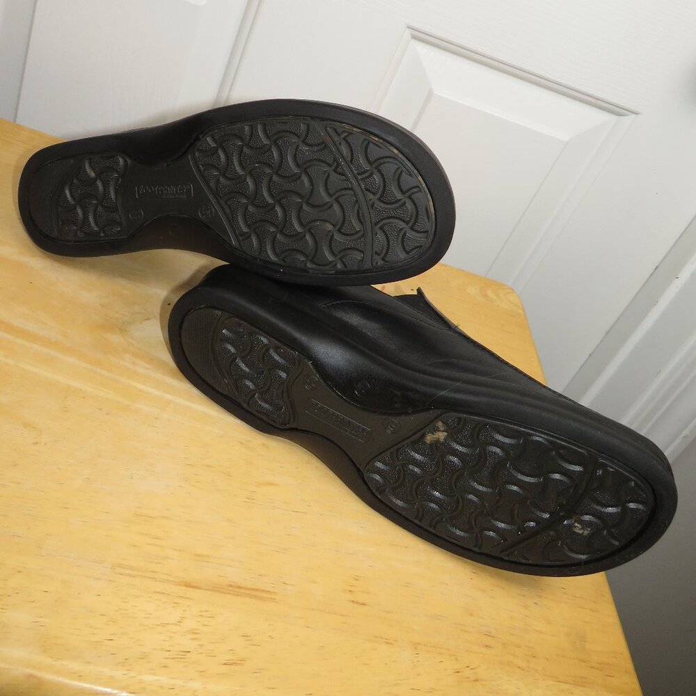 Footprints By Birkenstock Cambria Black Leather Slip On Shoes EU 39 | US 8-8.5 - Picture 6 of 6